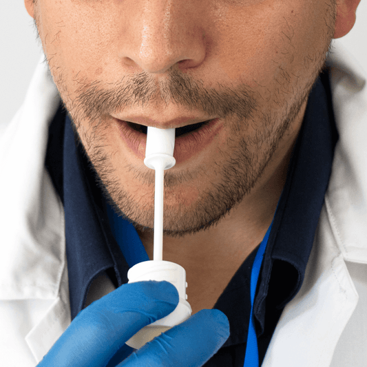 6 Drug & Alcohol Oral Fluid Barrel Test Including Cocaine