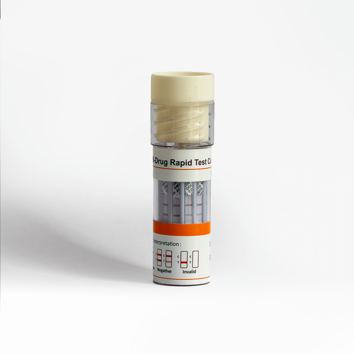 6 Drug & Alcohol Oral Fluid Barrel Test Including Cocaine