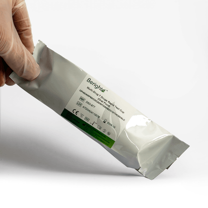 6 Drug & Alcohol Oral Fluid Barrel Test Including Cocaine