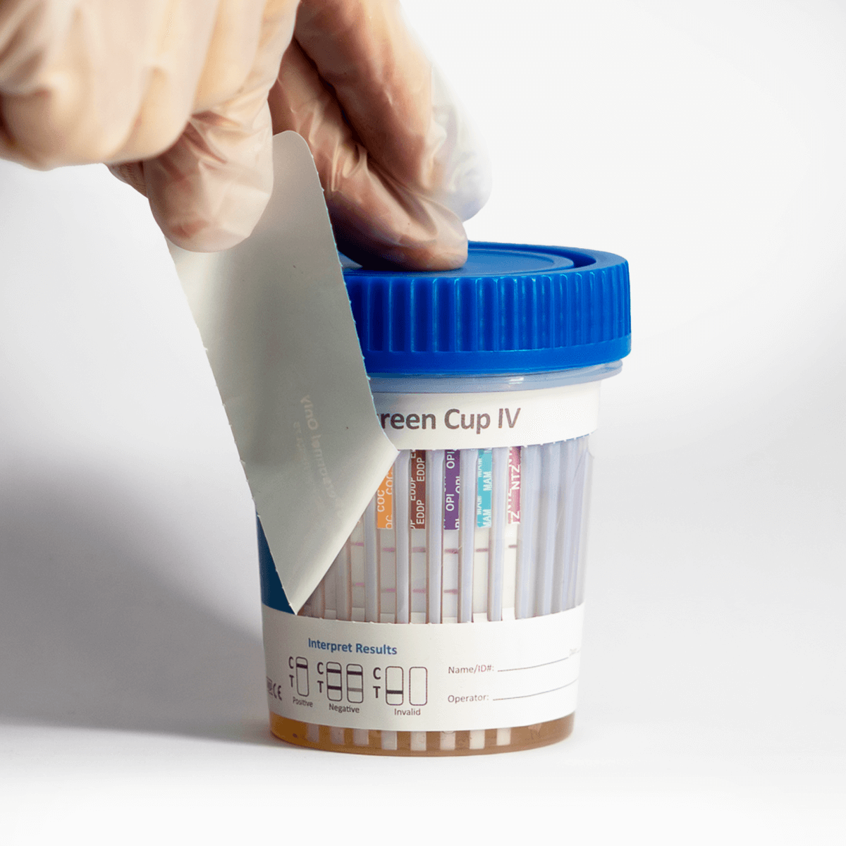 8 Drug Urine Cup Including Cocaine & Nitazenes