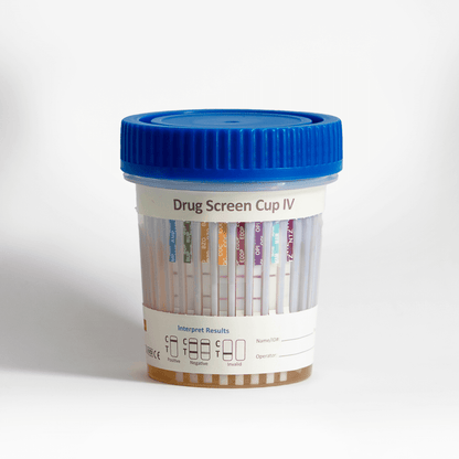 8 Drug Urine Cup Including Cocaine & Nitazenes